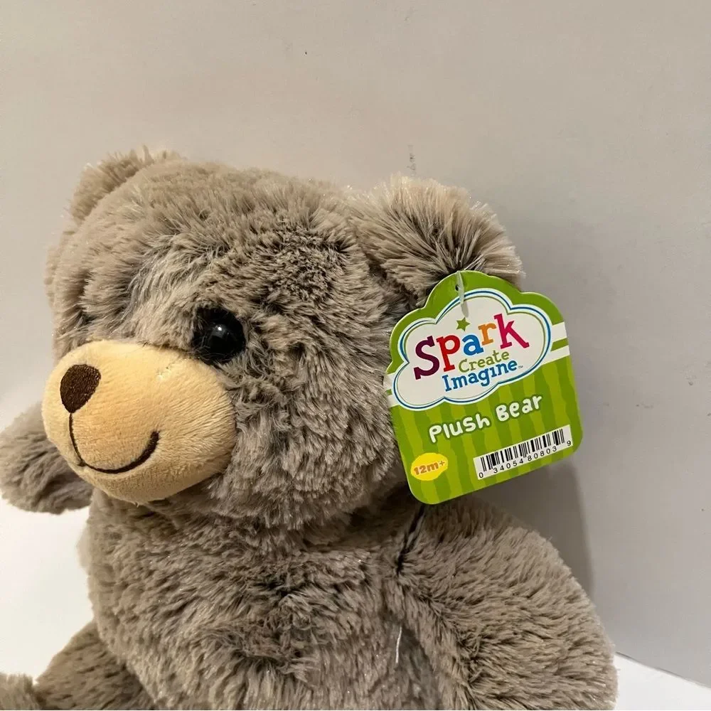 Spark Create Imagine Brown Teddy Bear Plush 12